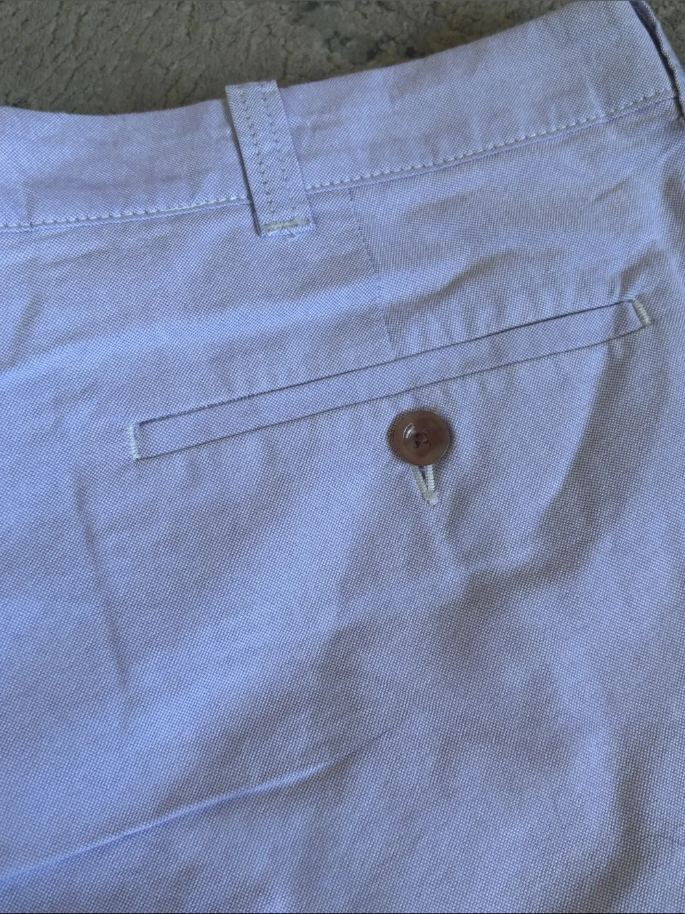 J. Crew Lavender Flat-Front Chino Shorts